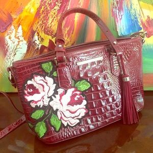 Brahmin Shoulder Bag Cranberry Melbourne